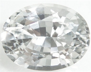 Picture of white sapphire